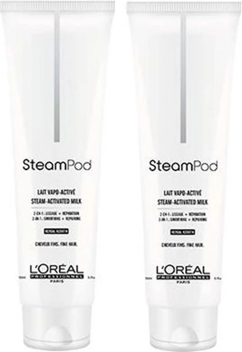 2x L'Oréal Steampod 3.0 Smoothing Cream
