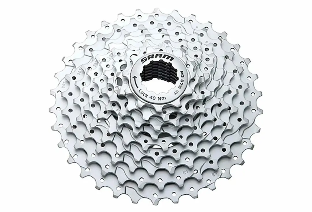SRAM Powerglide 970 Cassette 9-speed 11-34T - Zwart - afbeelding 6 van 6