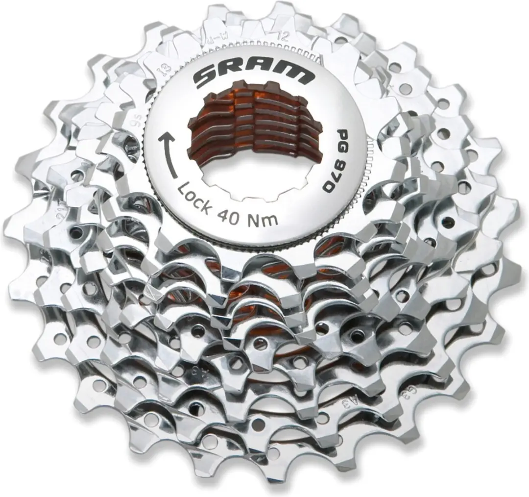 SRAM Powerglide 970 Cassette 9-speed 11-34T - Zwart
