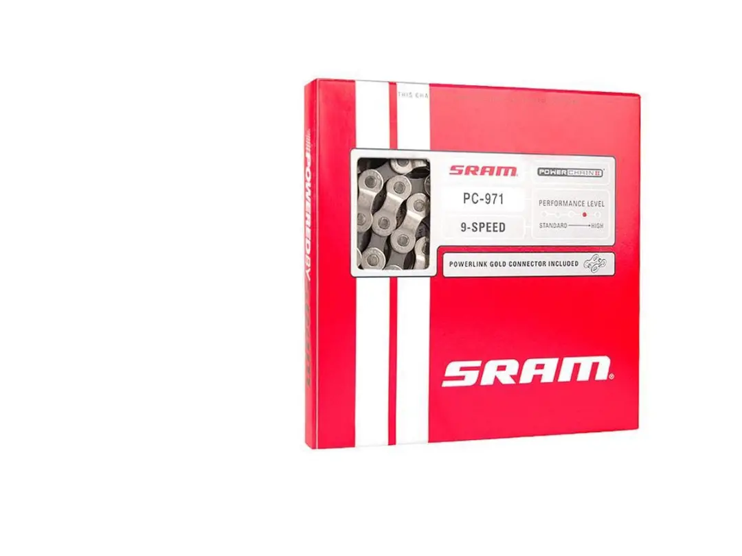SRAM Power Chain II PC 971 9-speed - 114 Schakels - Zilver