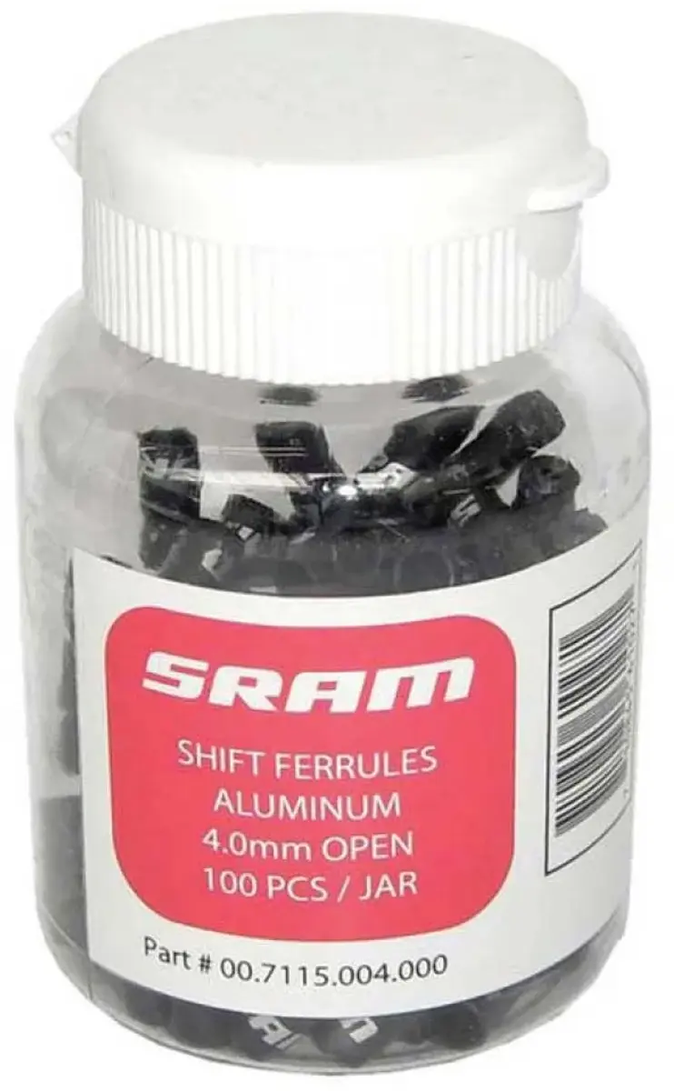 SRAM Kabel Ferrules Shifter - Zwart - UNI