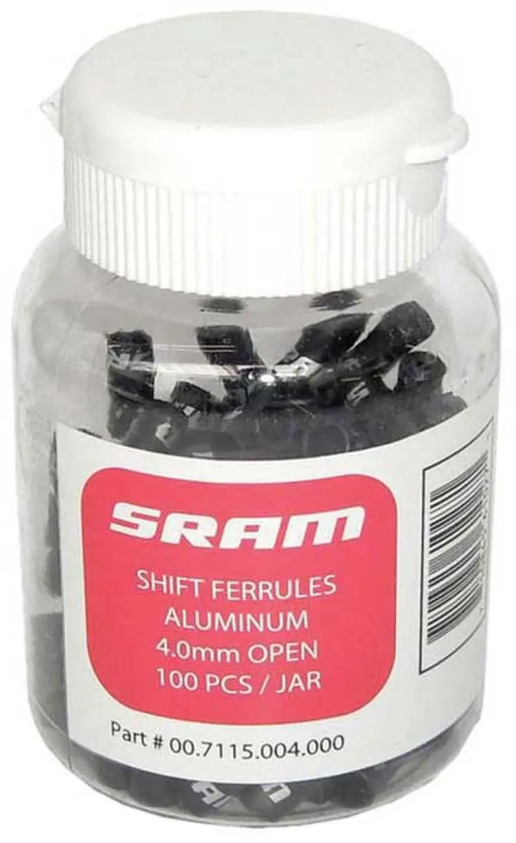 SRAM Kabel Ferrules Shifter - Zwart - UNI