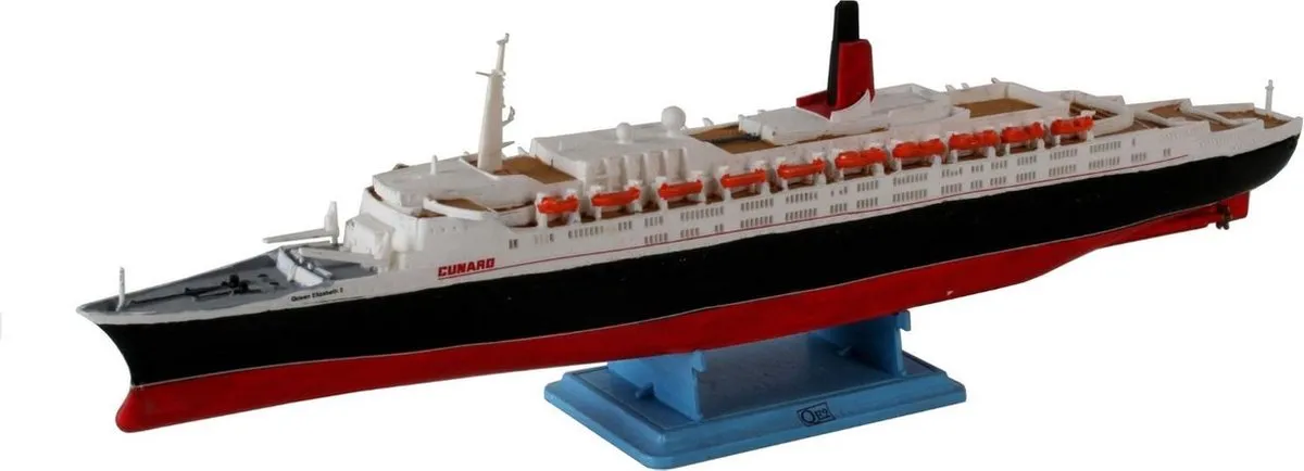 Revell RMS Queen Elizabeth 2 Modelbouwpakket 1:1200 - Multi