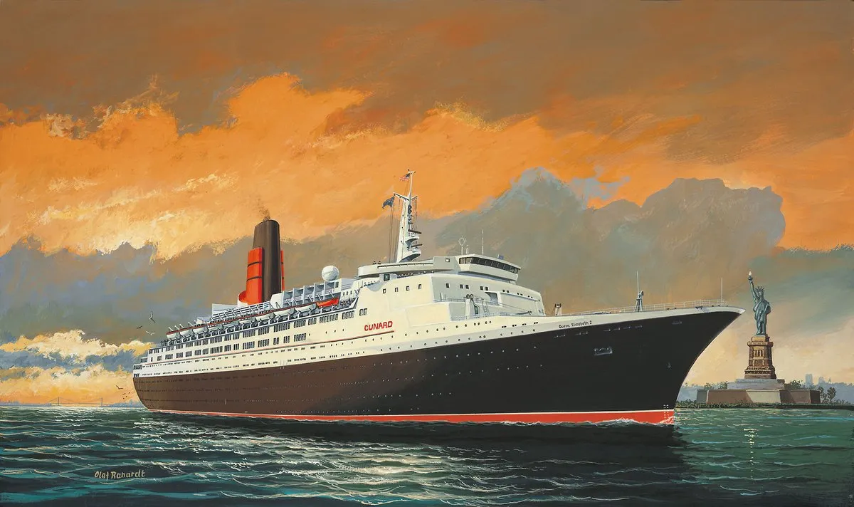Revell RMS Queen Elizabeth 2 Modelbouwpakket 1:1200