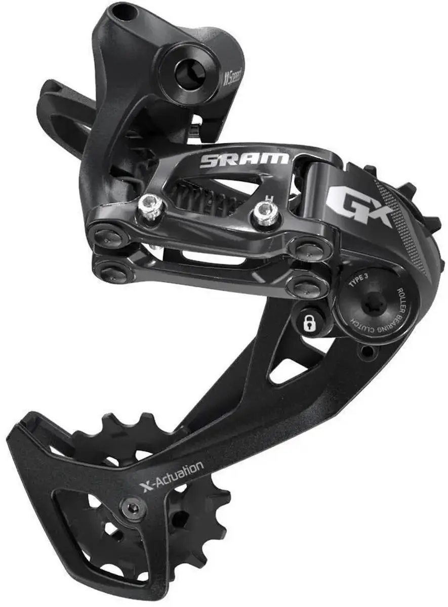 SRAM GX Achterderailleur 2x11 - Medium Kooi - Rood/Zwart - afbeelding 3 van 4