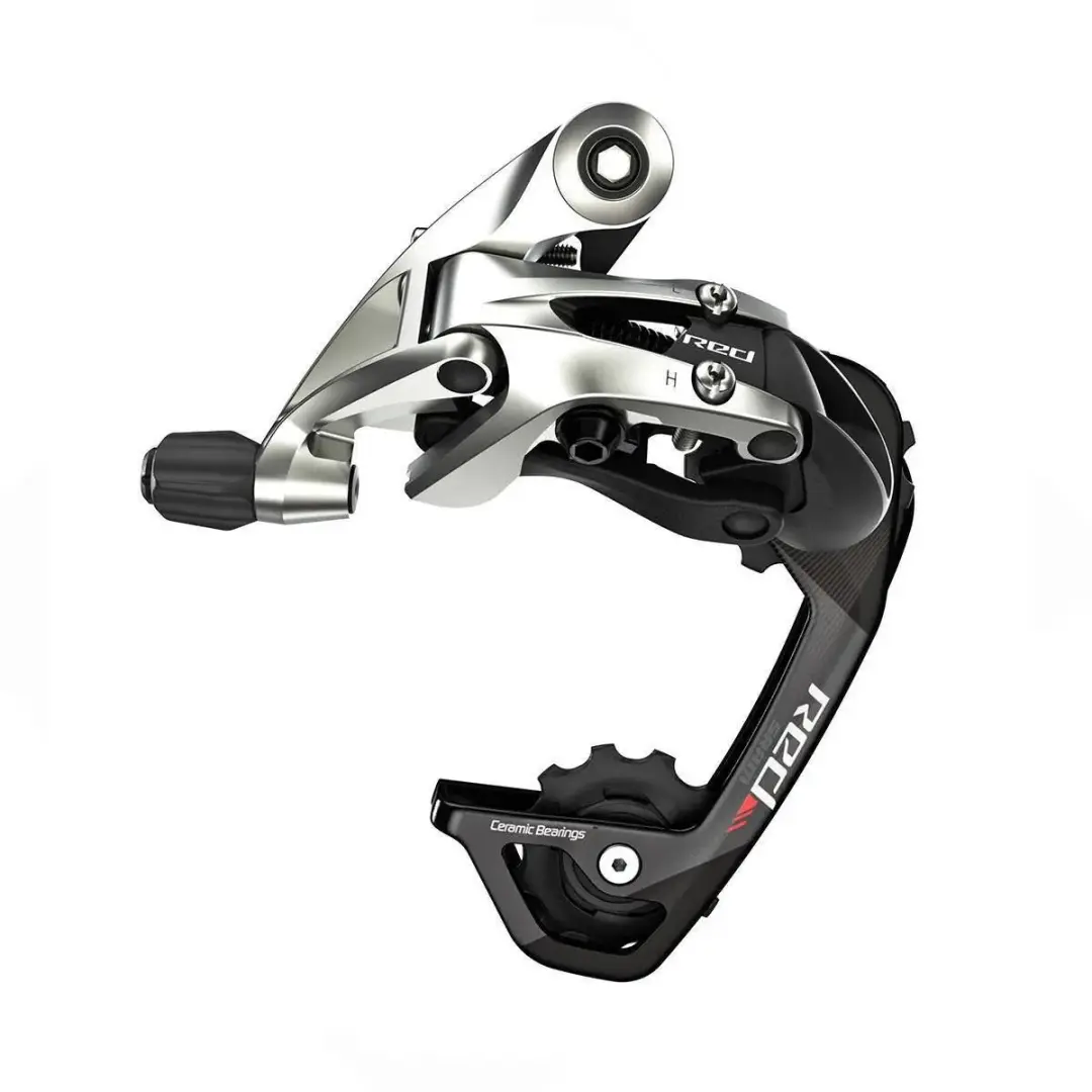 SRAM Red Achterderailleur 11-speed - Middellange kooi - Zilver