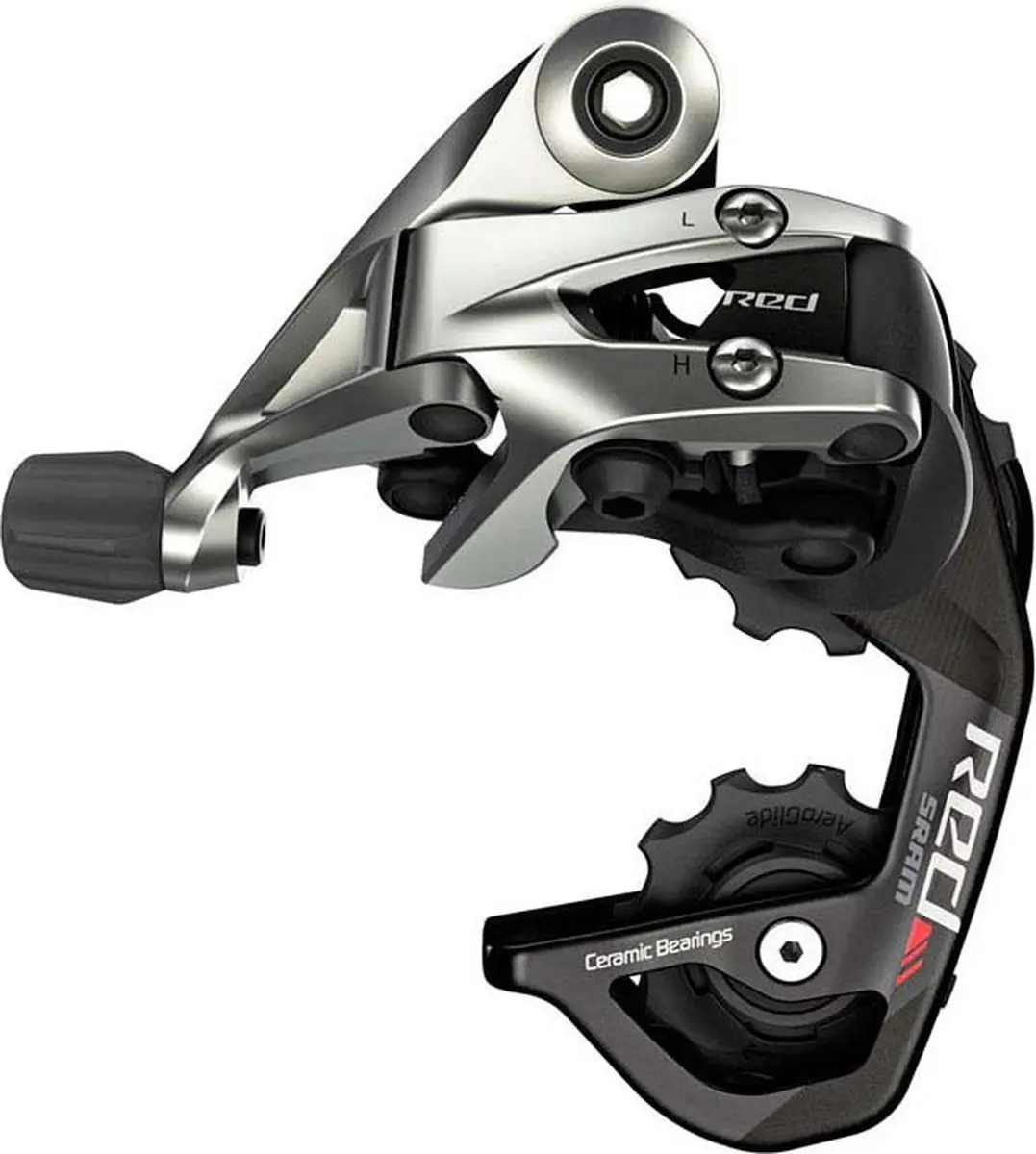 SRAM Red Achterderailleur 11-speed - Zilver/Zwart