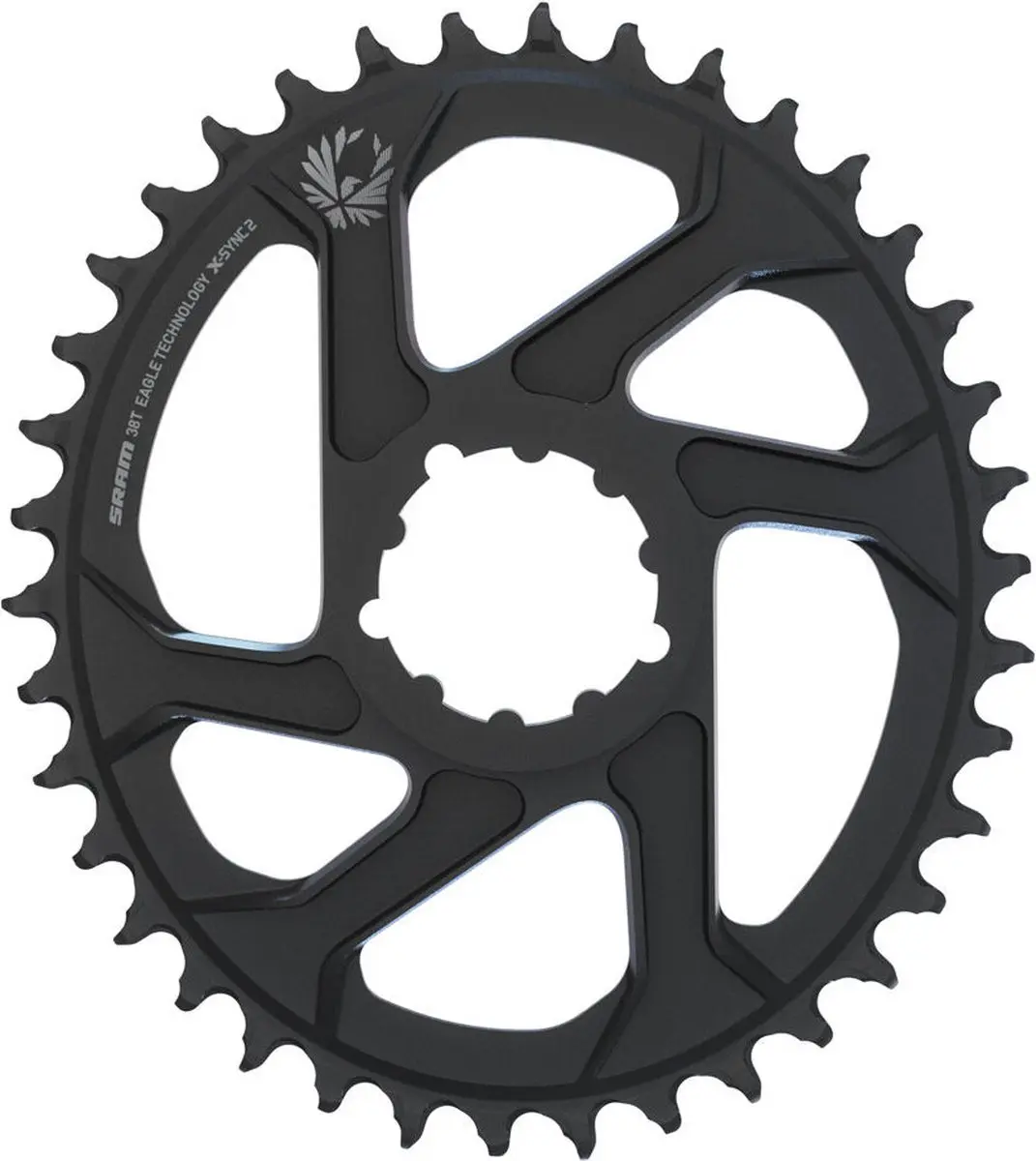 SRAM X-Sync 2 Oval Kettingblad 34T - 3mm Offset - Zwart