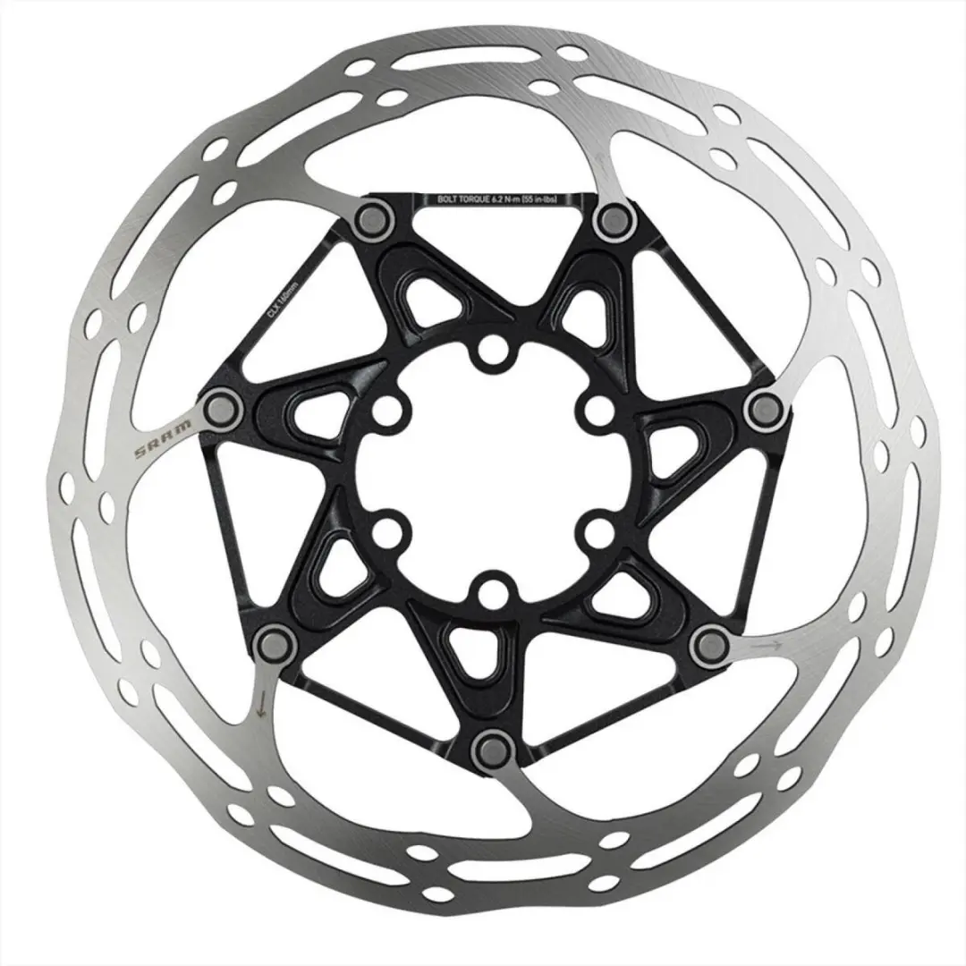 SRAM Centerline Remschijf 160mm - Zilver/Zwart
