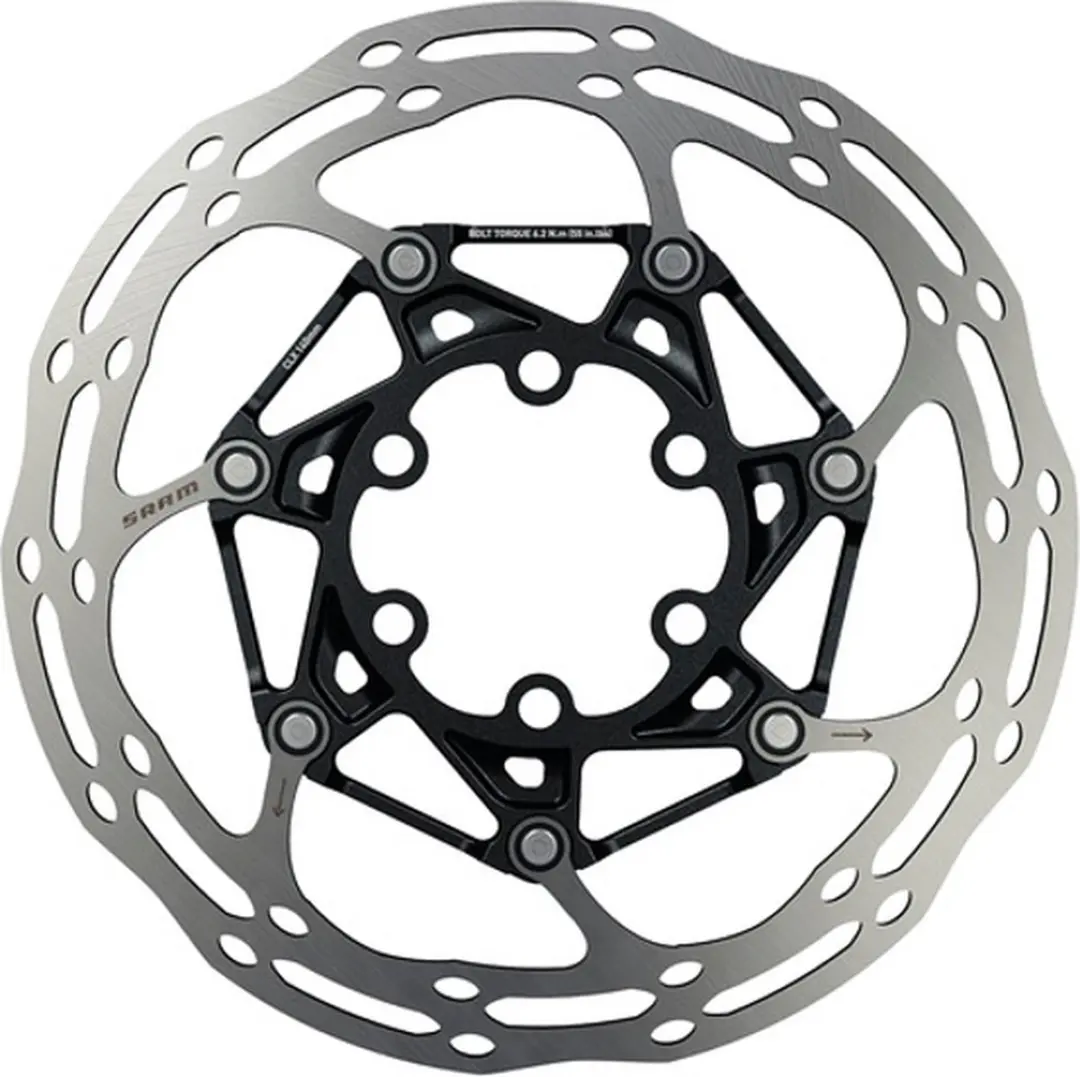 SRAM Centerline Remschijf 160mm - Zilver/Zwart
