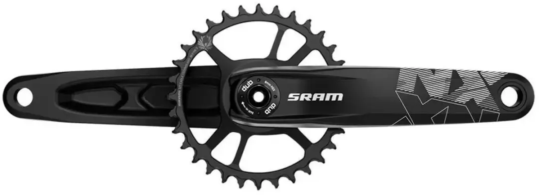 SRAM NX Eagle DUB Crankset - Mountainbike - Zwart