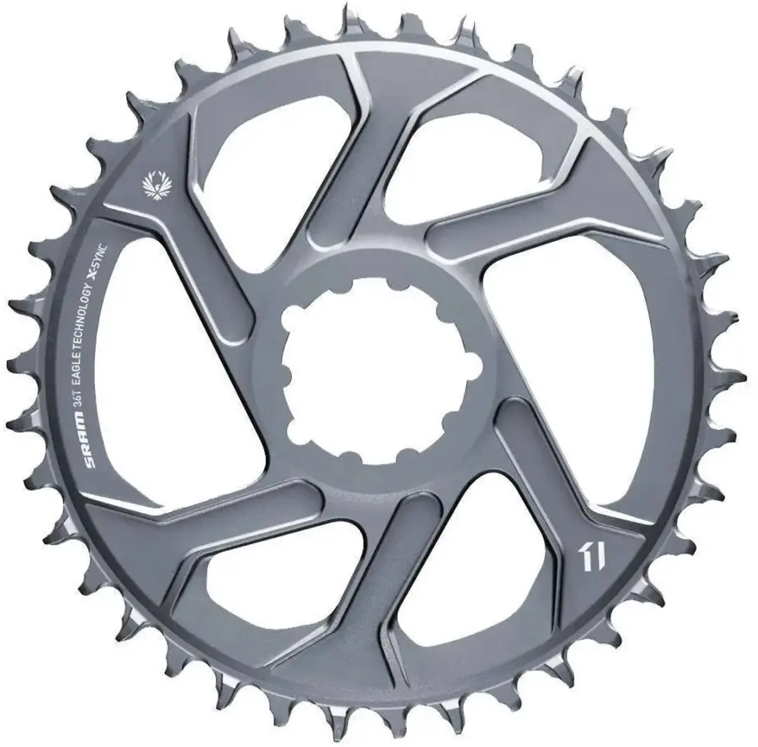 SRAM X-Sync2 Kettingblad 30T - 6mm Offset - Polar Grijs - afbeelding 4 van 4