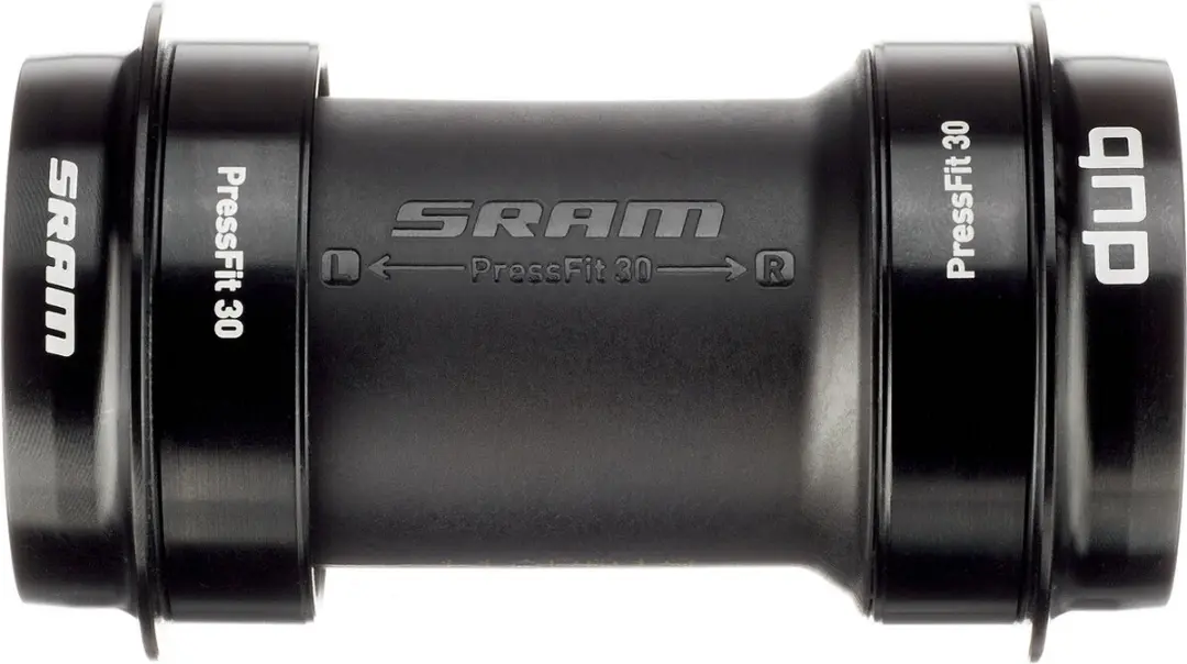 SRAM Dub Press Fit Fat Bike Trapaslagers 121mm - Zwart