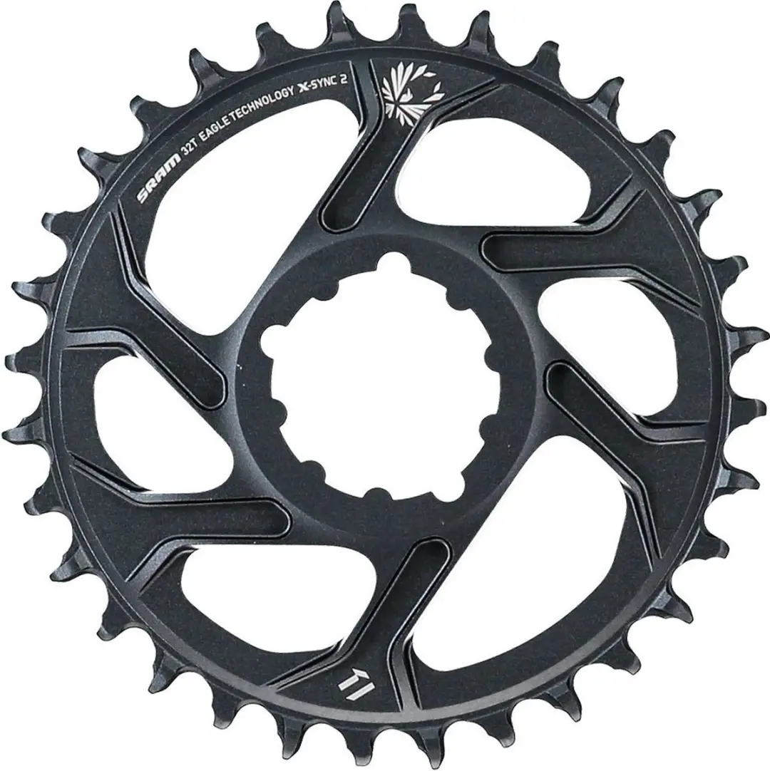SRAM X-Sync2 Kettingblad 32T - Lunar Grijs - afbeelding 2 van 4