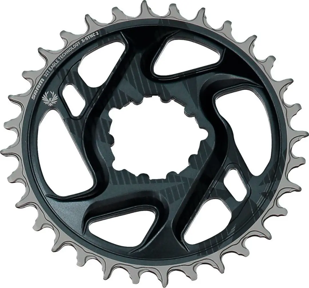 SRAM X-Sync 2 Eagle 34T Kettingblad - Zwart - 6mm Offset