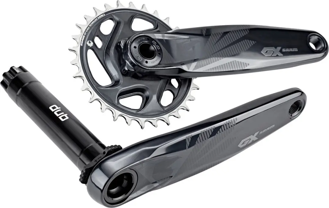 SRAM GX Eagle Fat4 Dub Crankset - Grijs