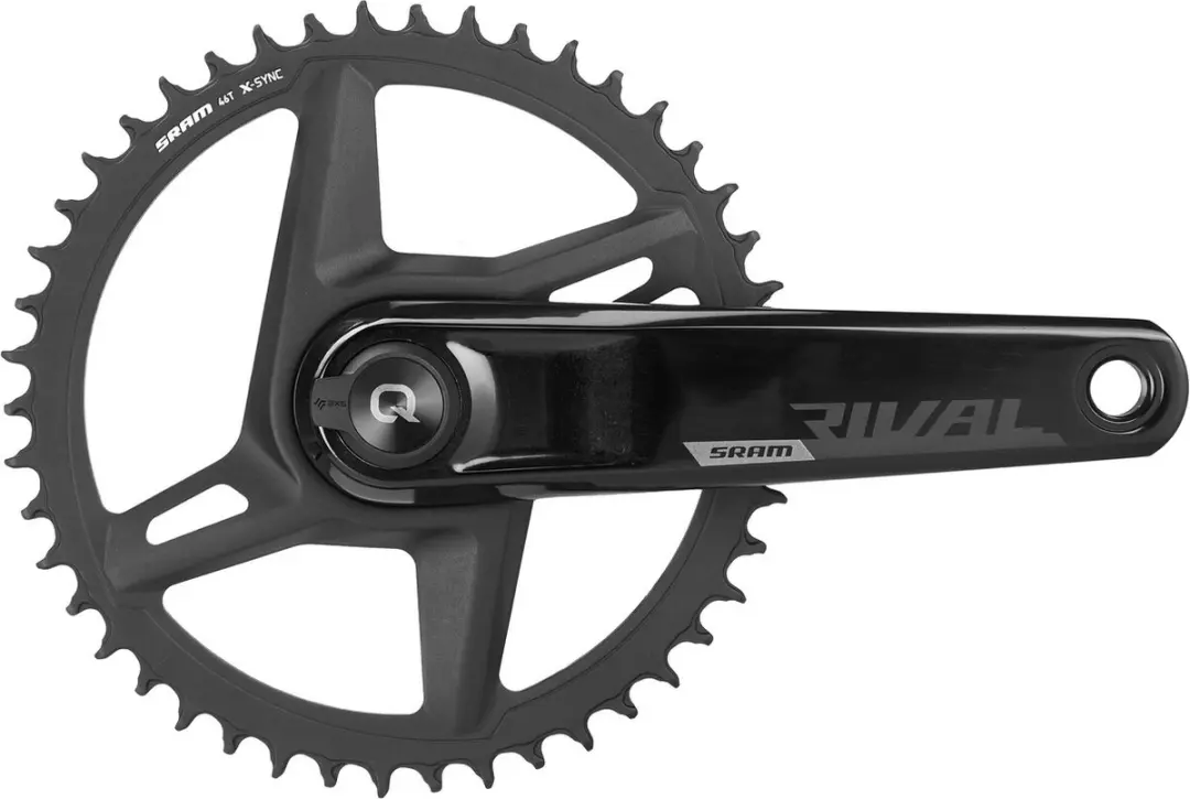 SRAM Rival Wide AXS Dub Direct Mount Crankstel 172.5mm - 46T - Zwart