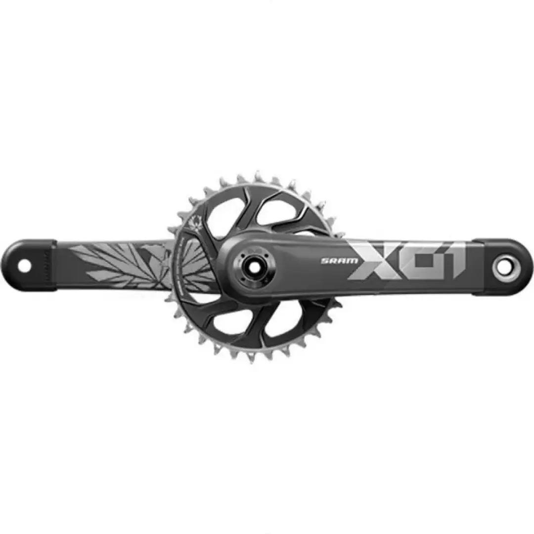 SRAM X01 Eagle Dub Crankset 12-speed - Lunargrey