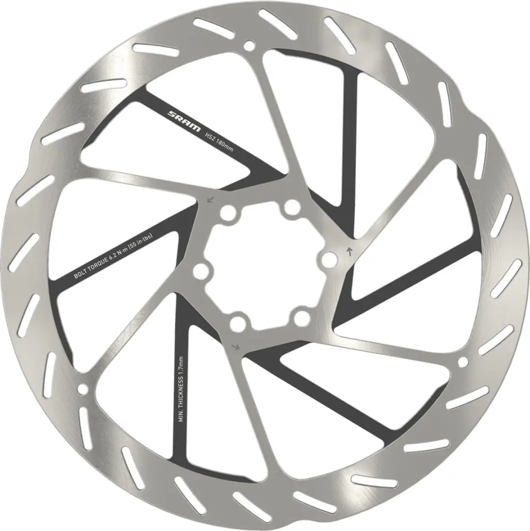 SRAM HS2 Rotor - Fietsrotor - Zwart
