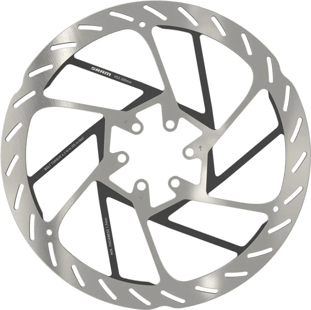 SRAM HS2 Rotor - Fietsrotor - Zwart