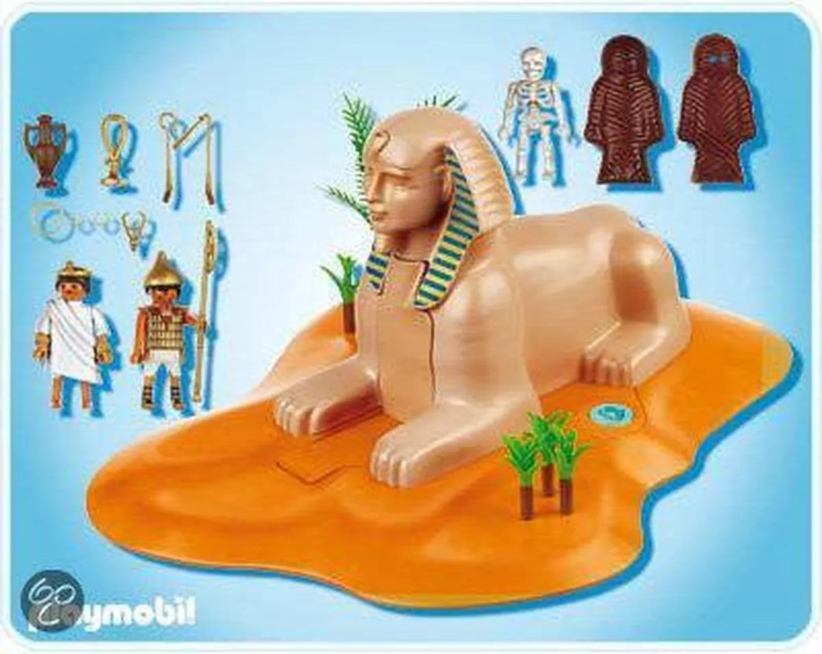 Playmobil Sfinx met Mummie 4242 - Multicolor