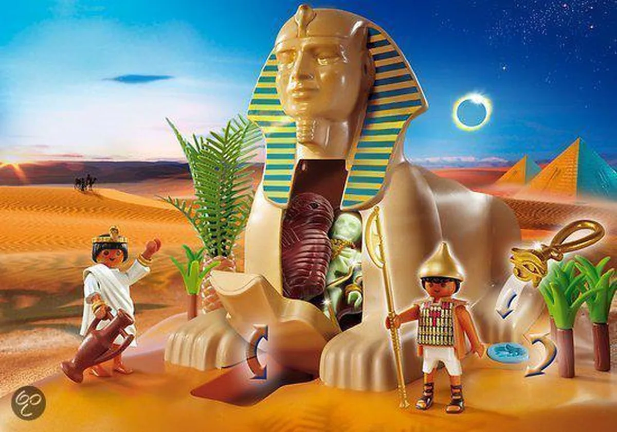 Playmobil Sfinx met Mummie 4242 - Multicolor