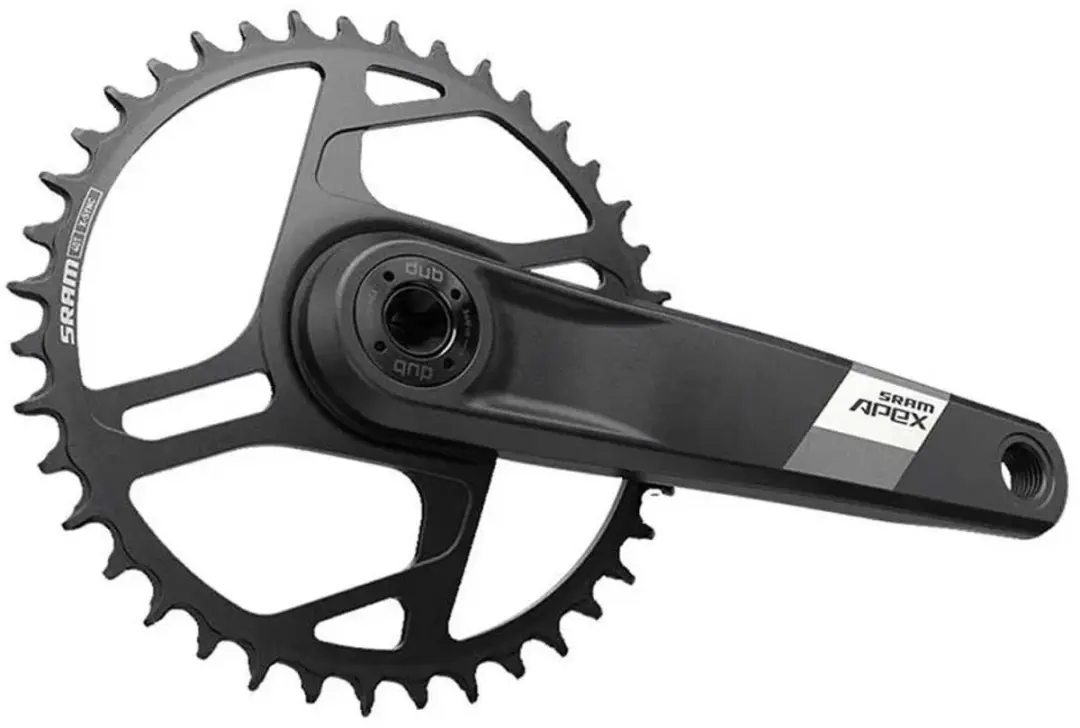 SRAM Apex Wide Dub D1 Crankstel 165mm/40t - Zwart