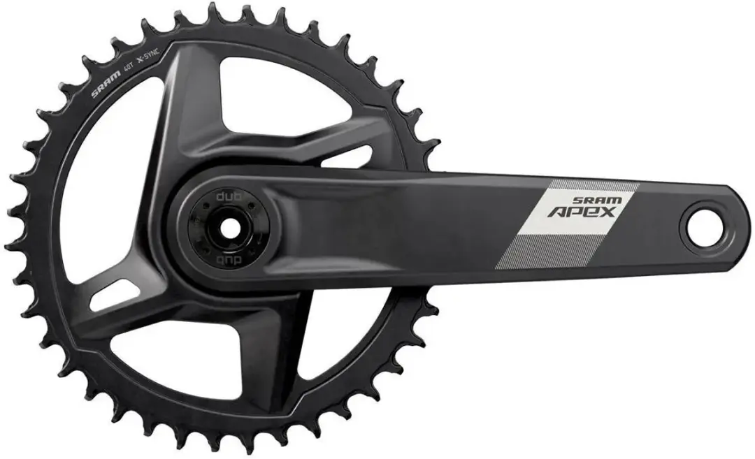 SRAM Apex Wide Dub D1 Crankstel 165mm/40t - Zwart