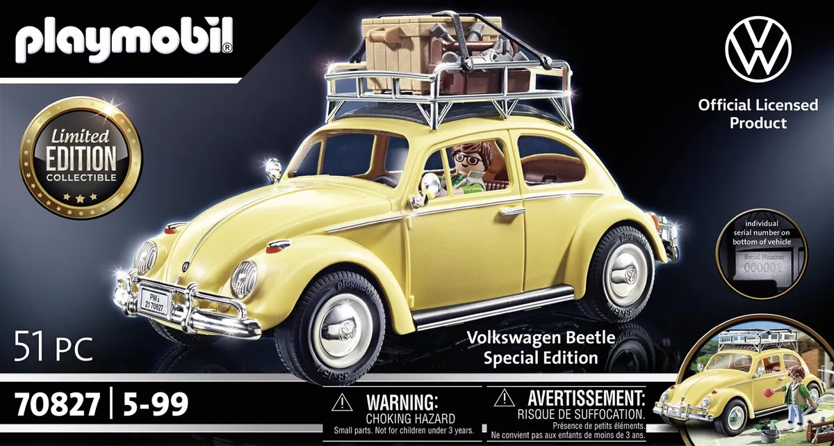 Playmobil Volkswagen Beetle Special Edition 70827