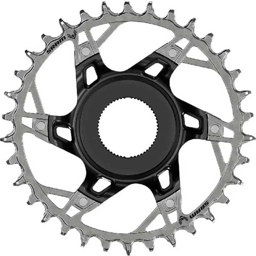 SRAM XX T-Type Eagle Brose DM Kettingblad 34T - Zilver/Zwart
