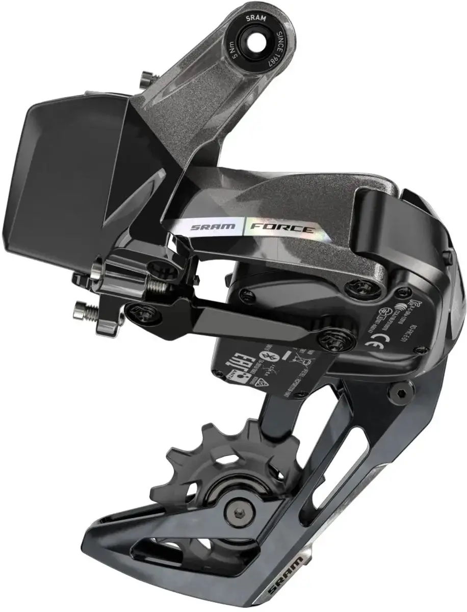 SRAM Force XPLR AXS D1 Achterderailleur 44T - Zwart - afbeelding 6 van 6