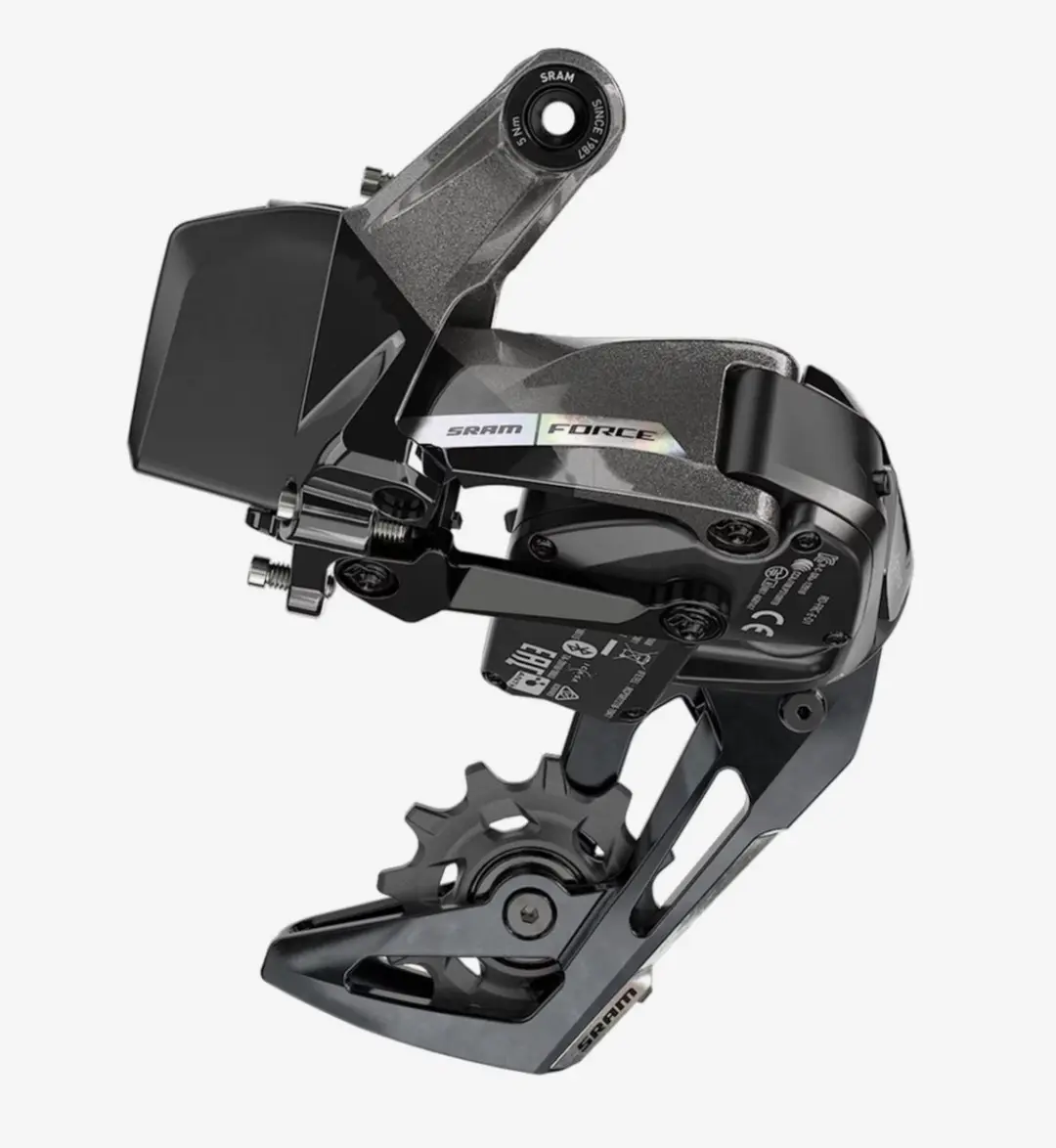 SRAM Force XPLR AXS D1 Achterderailleur 44T - Zwart