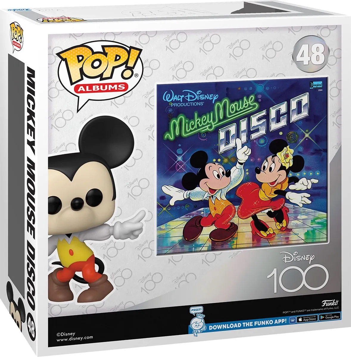 Funko Pop! Disney 100 Mickey Mouse Disco #48 - 67981