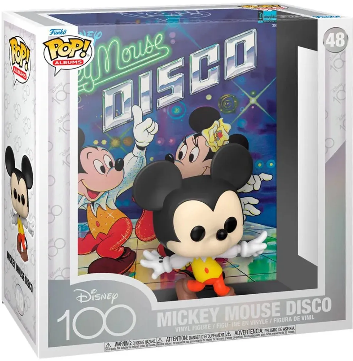 Funko Pop! Disney 100 Mickey Mouse Disco #48 - 67981 - afbeelding 6 van 6