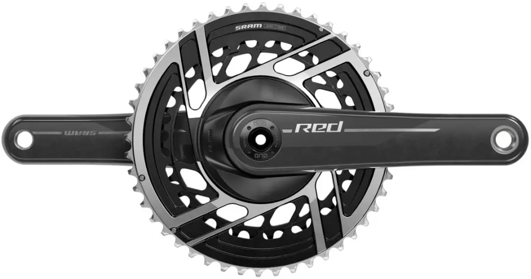 SRAM Red AXS E1 2X DUB DM Pedalen