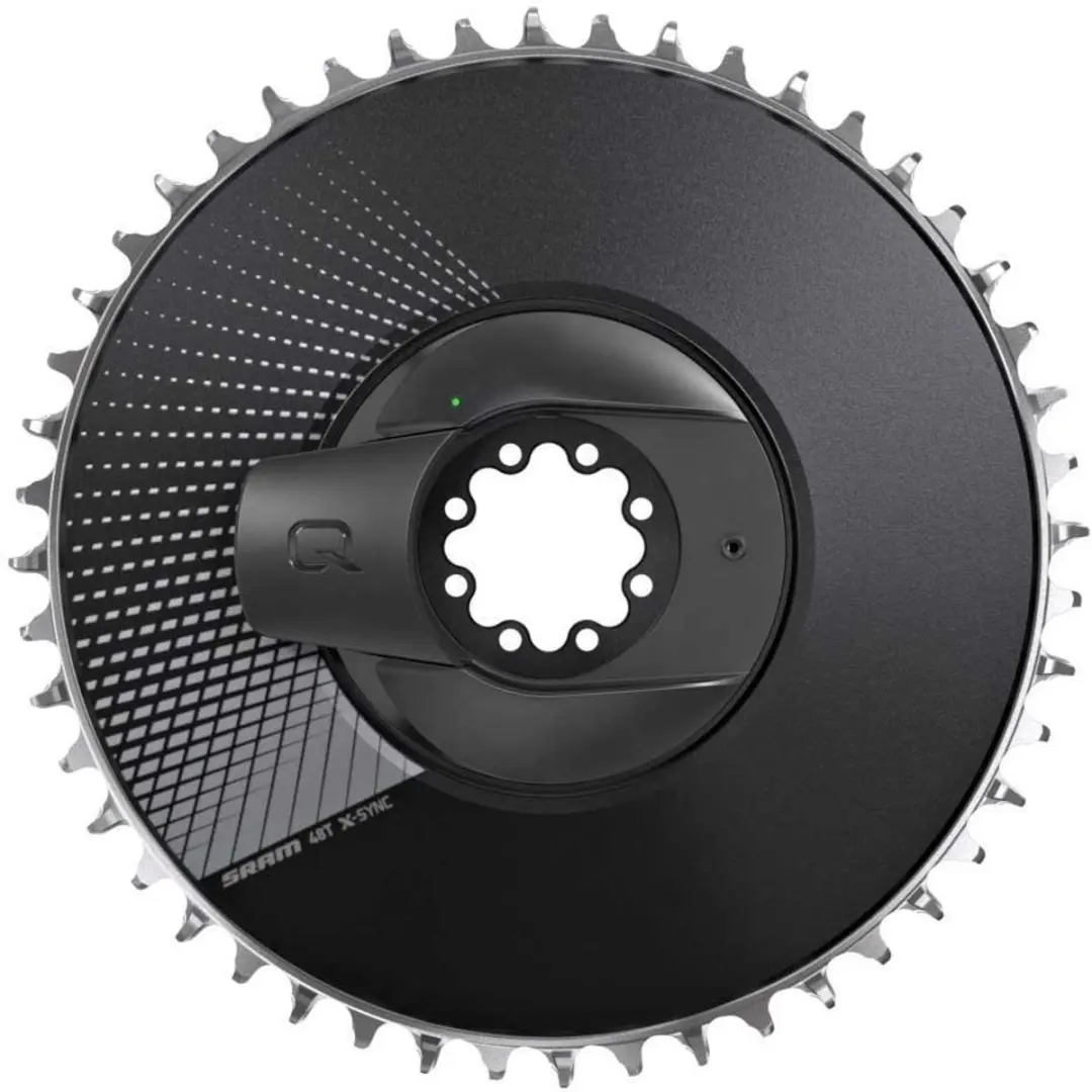 SRAM Red E1 AXS DM Kettingblad Vermogensmeter 46/33t - Zwart/Zilver - afbeelding 3 van 3