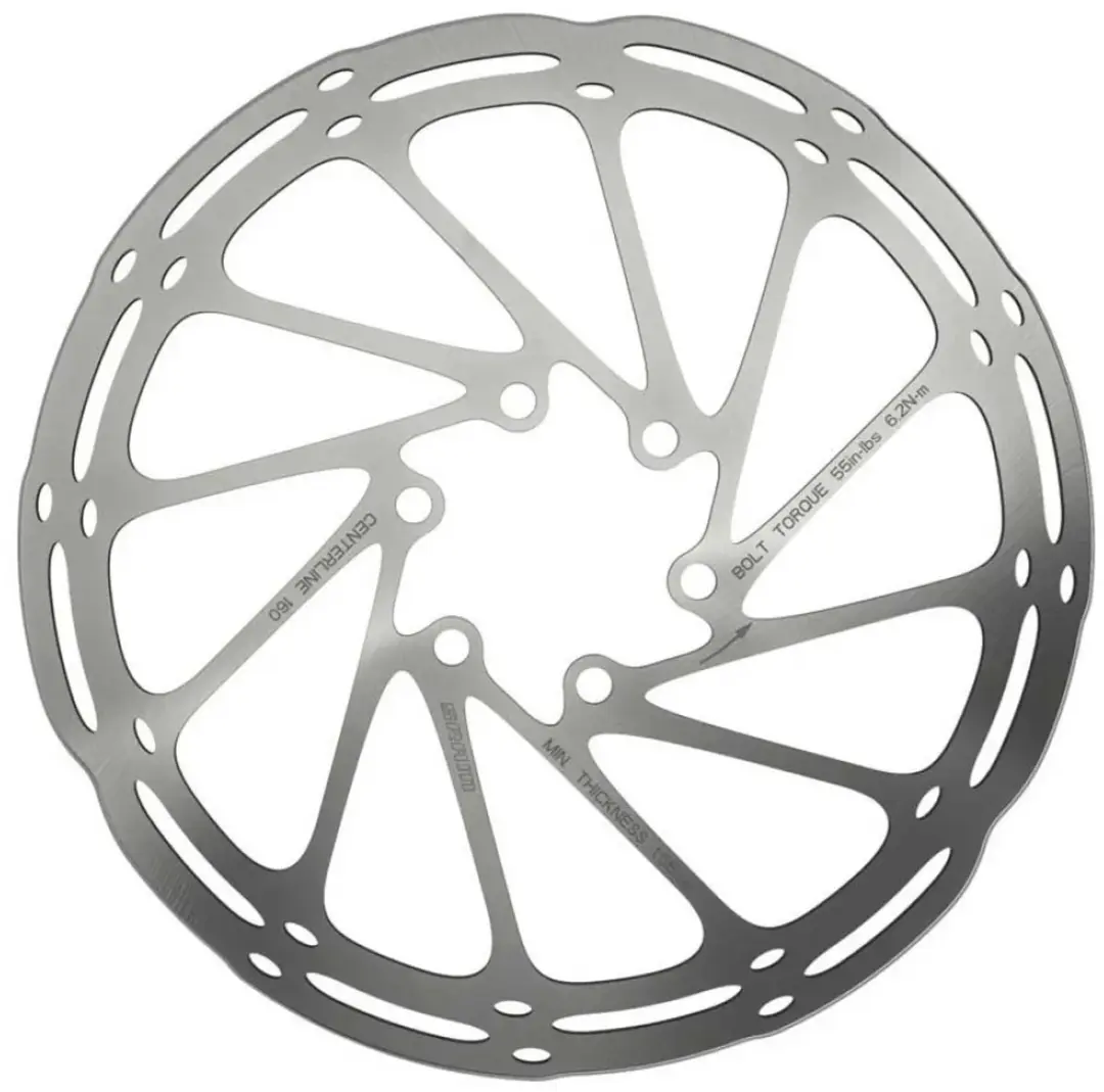 SRAM Centerline 2.0 Remschijf 200mm - 6-gats - Zilver - afbeelding 6 van 6