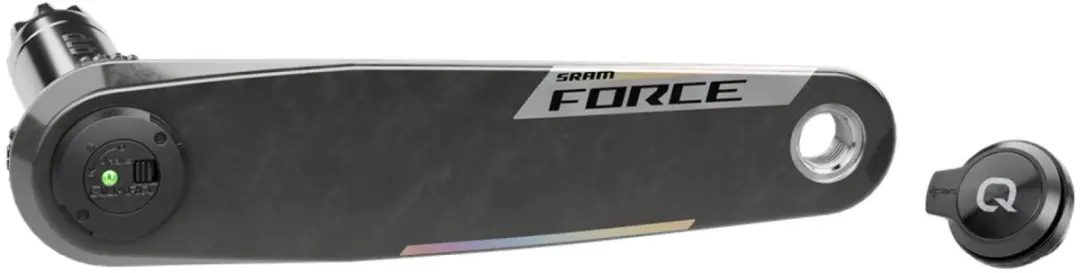 Sram Force Axs E1 Dub Linker Crank Met Vermogensmeter Zilver 160 mm