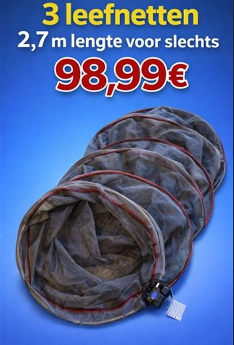 Elite Eco Carp Leefnet 3 stuks