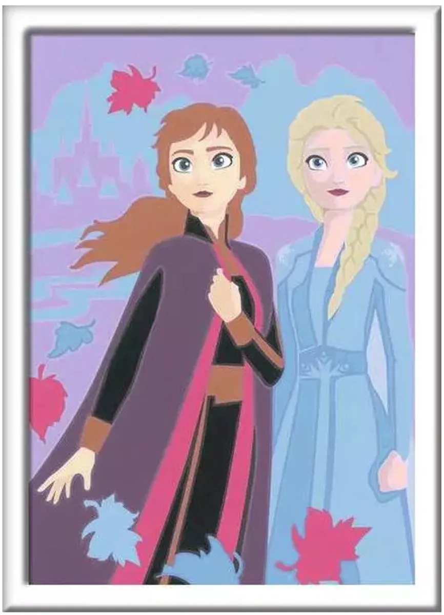 Ravensburger CreArt Disney Frozen Sisters Forever Schilderen op nummer - Multicolor