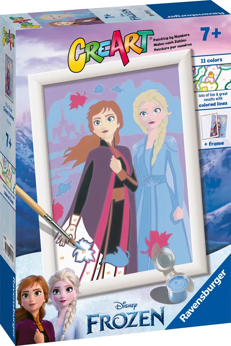 Ravensburger CreArt Disney Frozen Sisters Forever Schilderen op nummer