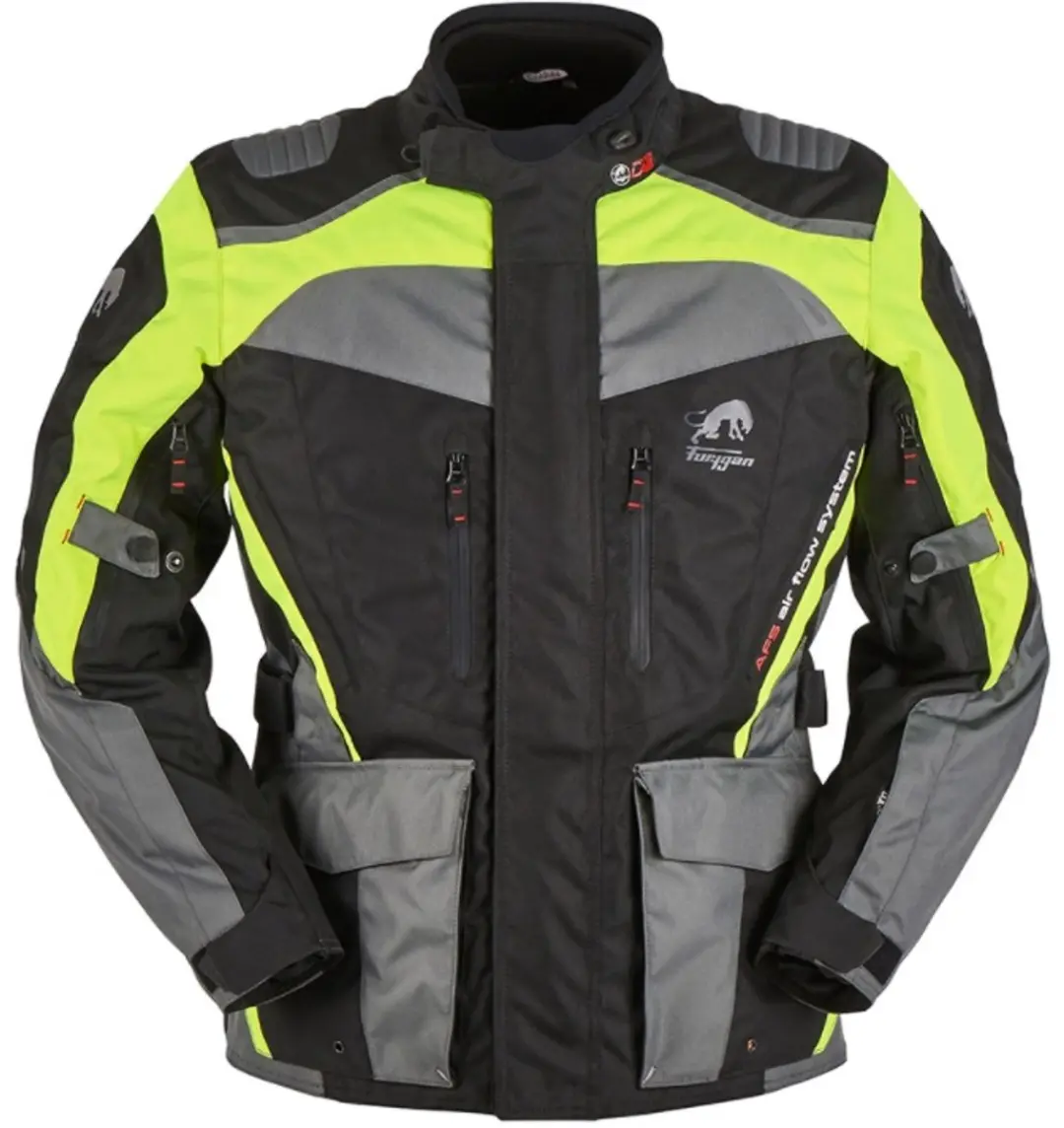 Furygan Apalaches Jas Zwart Fluo Geel