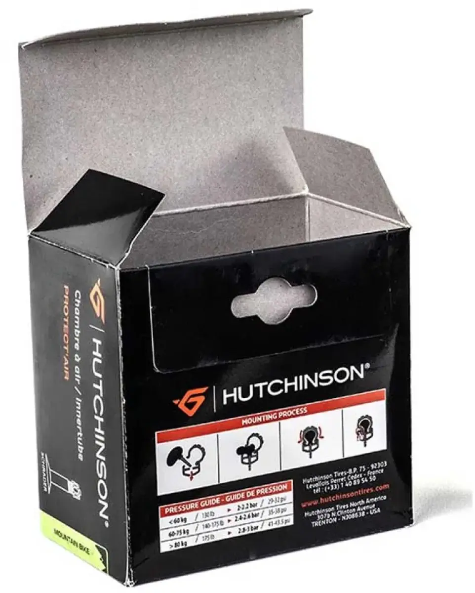 Hutchinson Protectair Schrader 48mm MTB Binnenband - 27.5" Zwart - afbeelding 6 van 6