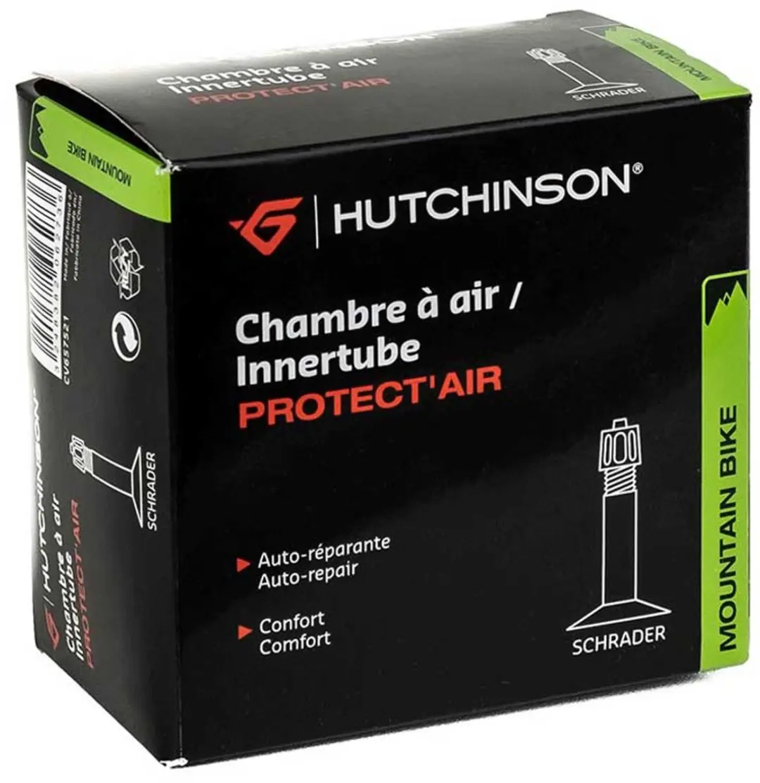 Hutchinson Protectair Schrader 48mm MTB Binnenband - 27.5" Zwart