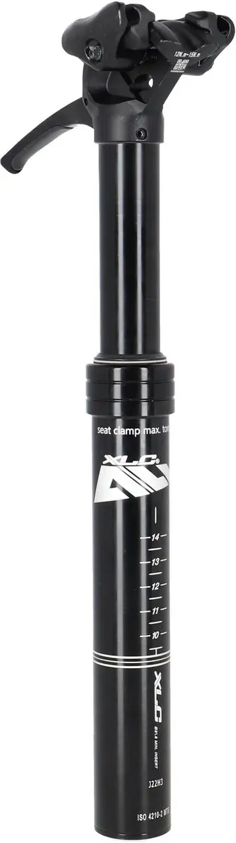 XLC SP-T05 Zadelpen All Mountain Dropper 31.6x318mm - Zwart