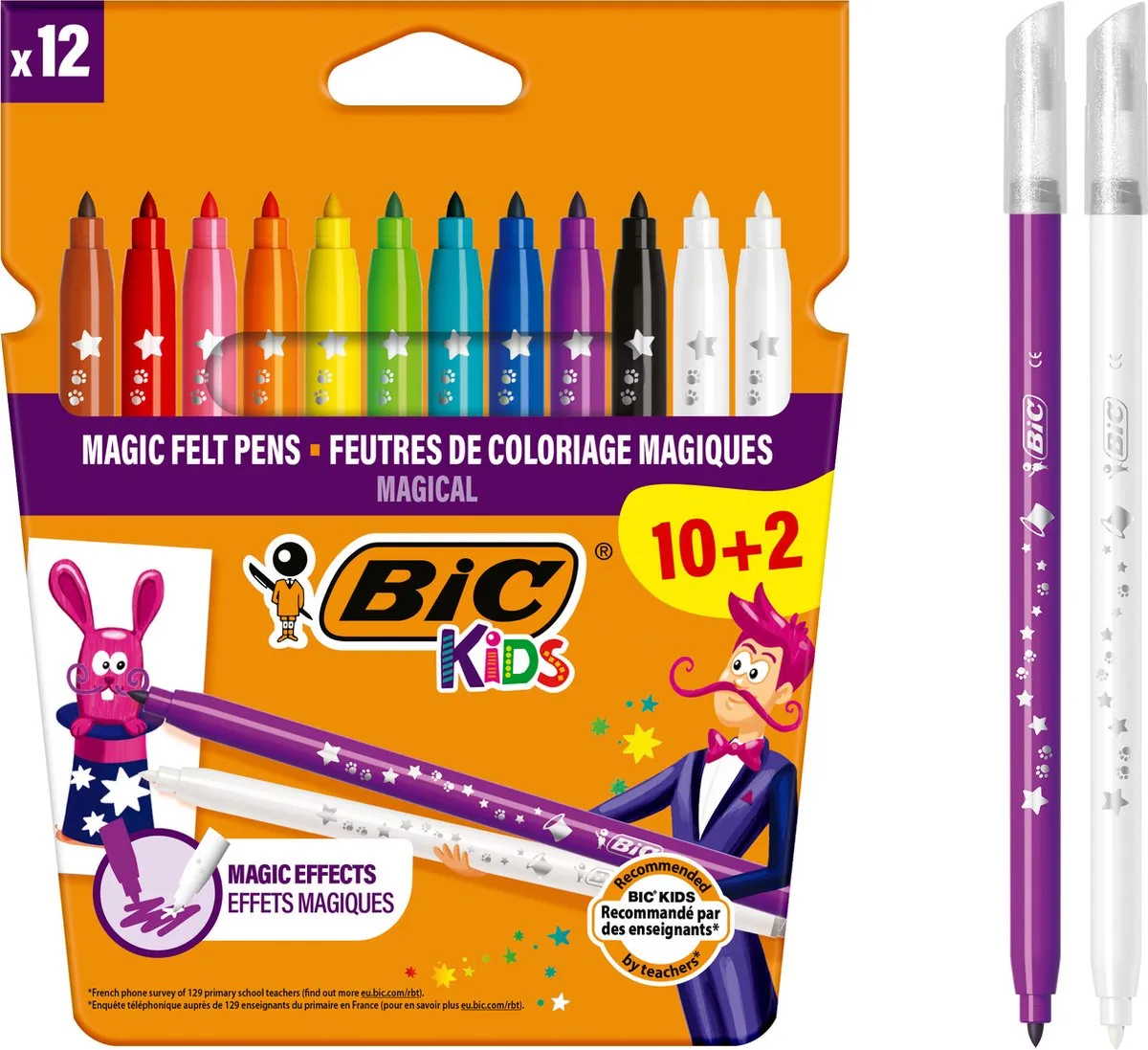 Bic Kids Magic Viltstiften 12 Stuks