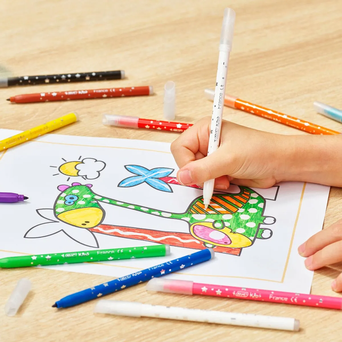 Bic Kids Magic Viltstiften 12 Stuks - Medium Punt - afbeelding 6 van 6