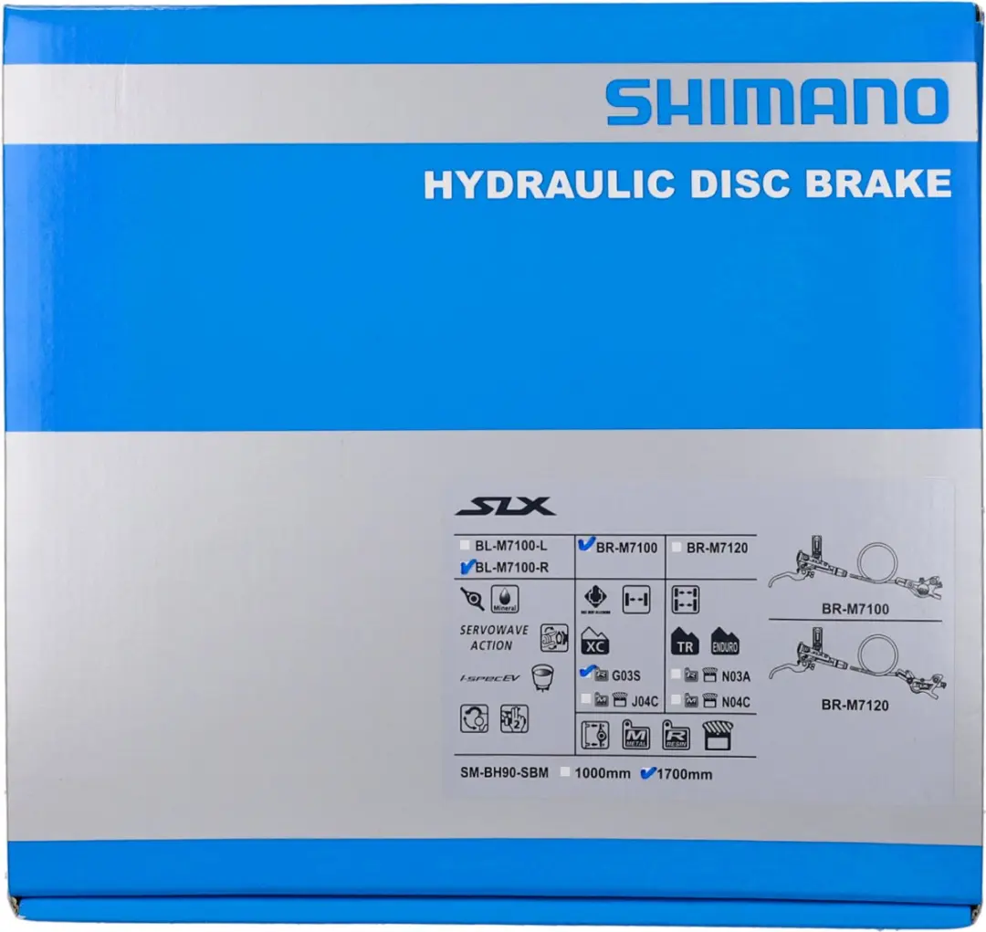 Shimano SLX M7100 I-Spec EV Schijfremset Achter