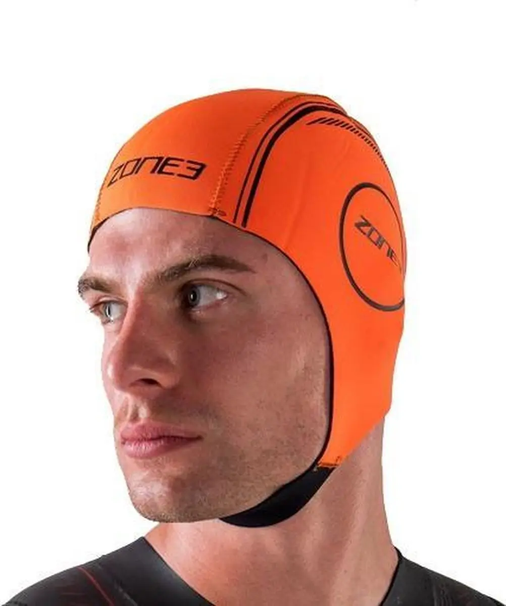 Zone3 Neopreen Badmuts - Oranje XS