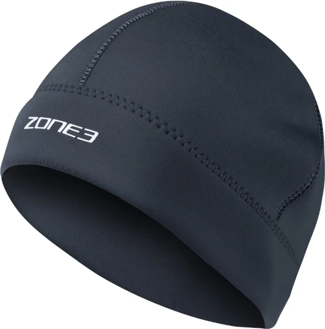 Zone3 Active-Flex 3mm Yulex Zwemmut - Grijs/Orange - afbeelding 2 van 2